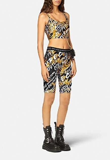 Легинсы с принтом  VERSACE JEANS COUTURE