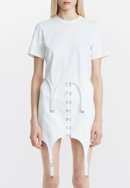 Футболка DION LEE  - Хлопок - цвет белый