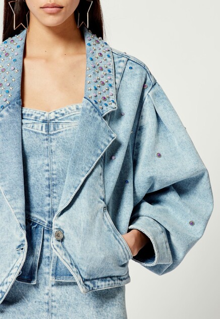 Джинсовая куртка ISABEL MARANT 125440