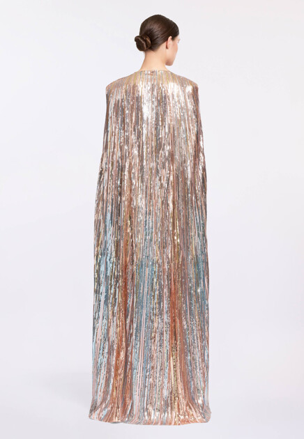 Платье ELIE SAAB  - Полиэстер, Шелк - цвет разноцветный