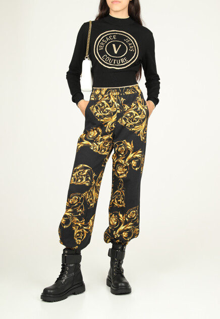Укороченный джемпер VERSACE JEANS COUTURE - ИТАЛИЯ