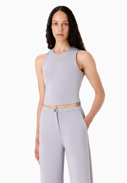 Топ EMPORIO ARMANI  - Вискоза, Полиэстер