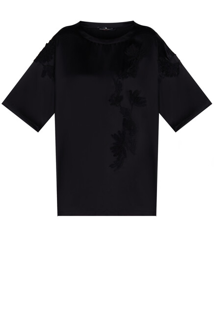 Футболка с вышивкой ERMANNO SCERVINO