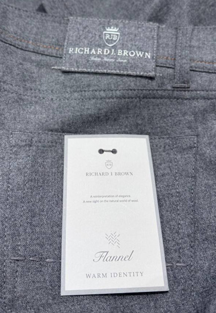 Брюки из шерсти RICHARD J. BROWN