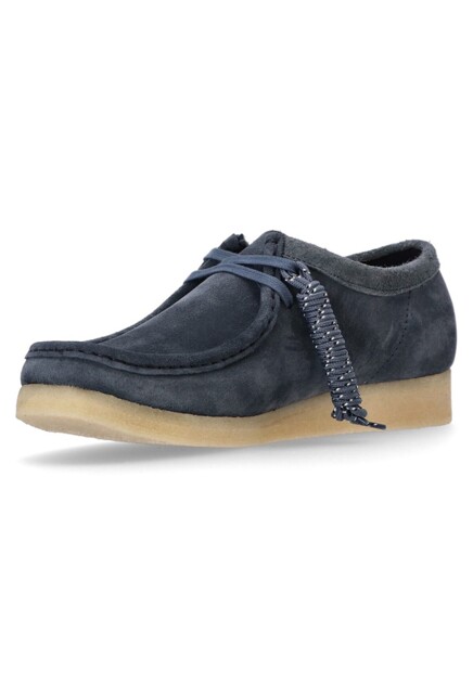 Полуботинки CLARKS ORIGINALS  - Замша - цвет синий