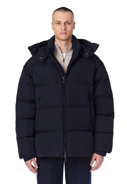 Куртка EMPORIO ARMANI  - Полиамид - цвет синий