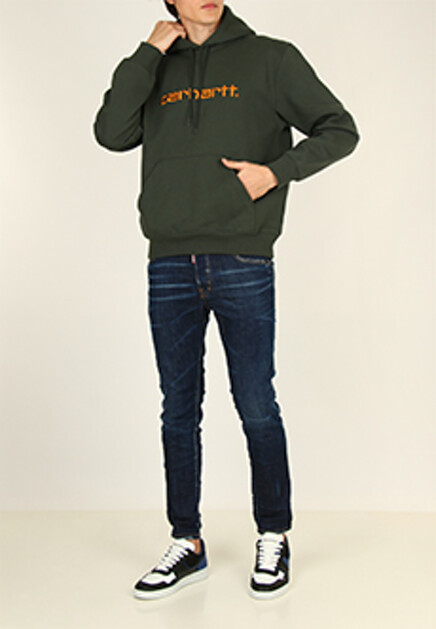 Худи с вышитым логотипом CARHARTT WIP