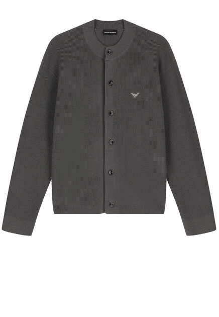 Кардиган из смесовой шерсти EMPORIO ARMANI