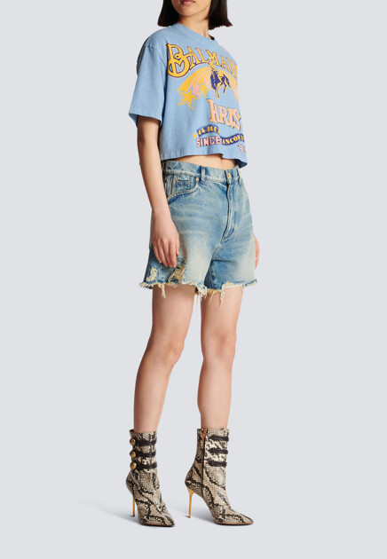 Футболка BALMAIN  - Хлопок