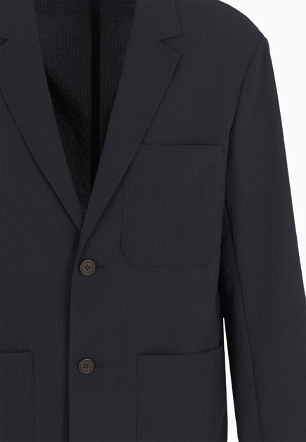 Однобортный пиджак EMPORIO ARMANI