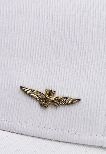 Бейсболка AERONAUTICA MILITARE  - Хлопок - цвет белый