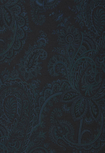 Футболка ETRO  - Хлопок - цвет синий