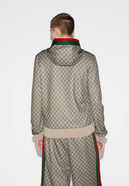 Олимпийка GUCCI  - Хлопок, Полиэстер - цвет бежевый