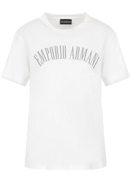 Футболка с логотипом  EMPORIO ARMANI