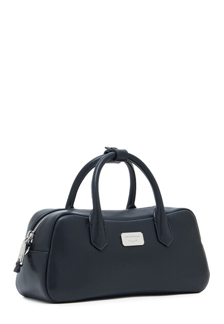 Сумка EMPORIO ARMANI  - Кожа - цвет черный