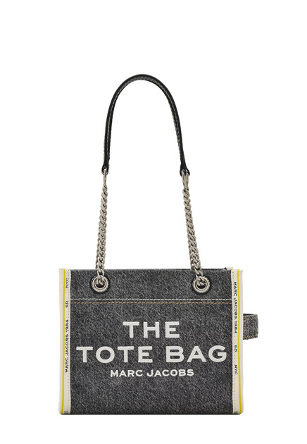 Сумка-тоут The Denim Chain Small Tote Bag MARC JACOBS