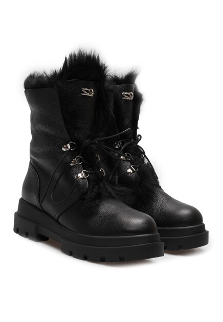 Сапоги на шнуровке  GIUSEPPE ZANOTTI - ИТАЛИЯ