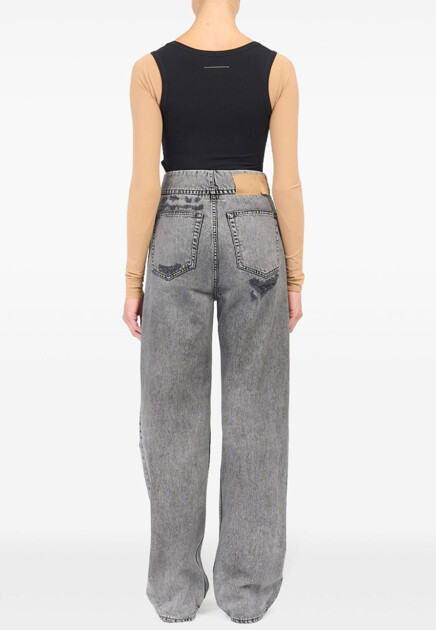 Джинсы MM6 Maison Margiela  - Хлопок