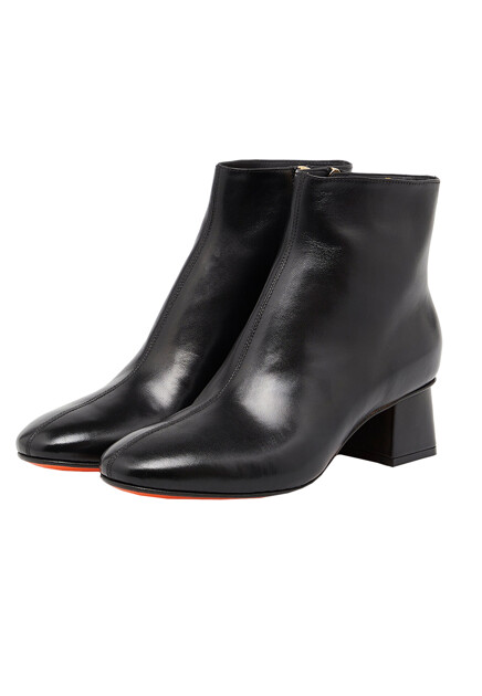 Ботильоны на низком каблуке SANTONI - ИТАЛИЯ