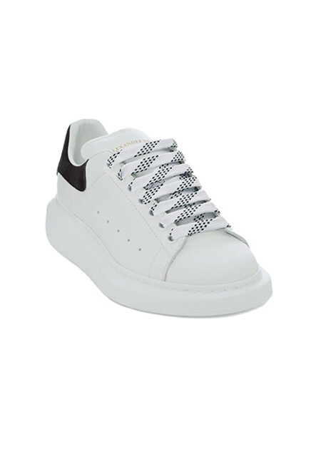 Кожаные кеды ALEXANDER McQUEEN
