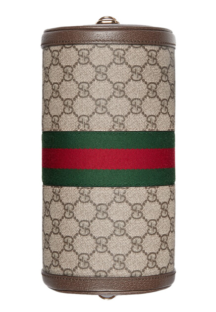 Сумка GUCCI  - Текстиль - цвет бежевый