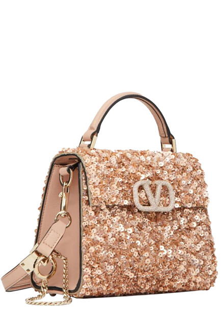 Сумка VALENTINO  - Кожа - цвет бежевый