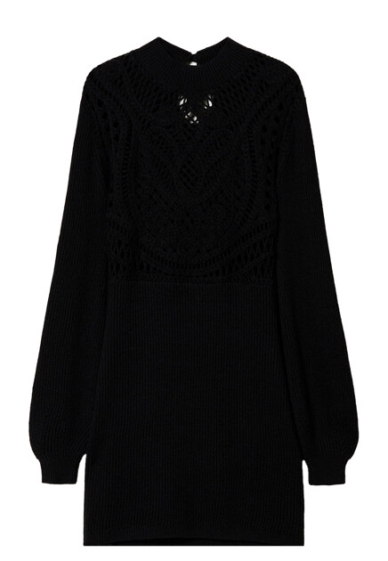 Платье с фигурной вязкой  TWINSET Milano