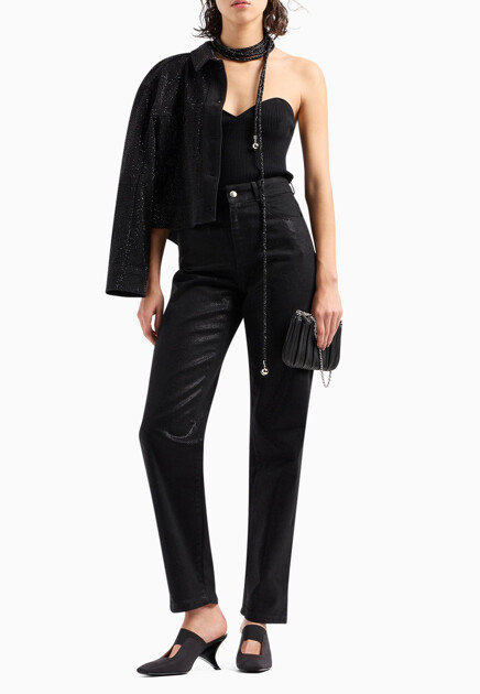 Топ в рубчик  EMPORIO ARMANI - ИТАЛИЯ