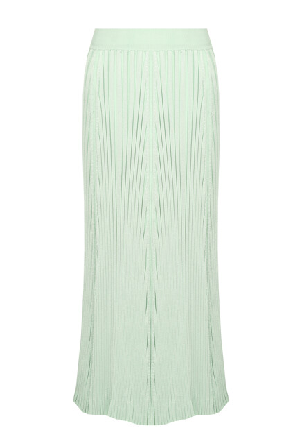 Юбка миди из фактурного трикотажа JIL SANDER