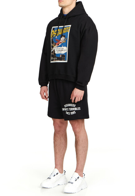 Костюм DSQUARED2  - Хлопок - цвет черный