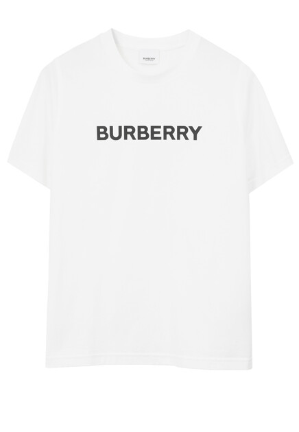 Футболка с логотипом BURBERRY