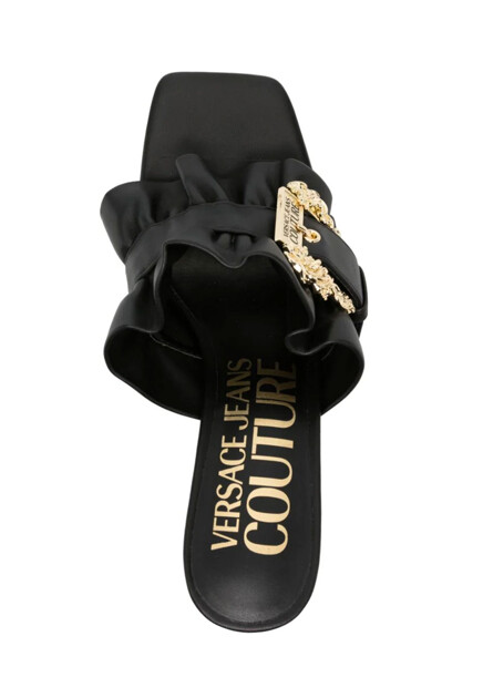 Мюли VERSACE JEANS COUTURE  - Полиуретан - цвет черный