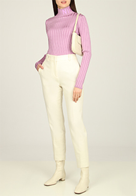 Водолазка с вышитым логотипом NINA RICCI