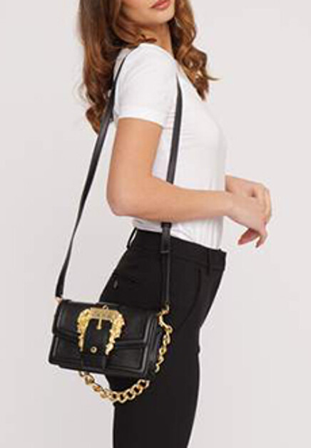 Сумка с крупной пряжкой Baroque  VERSACE JEANS COUTURE