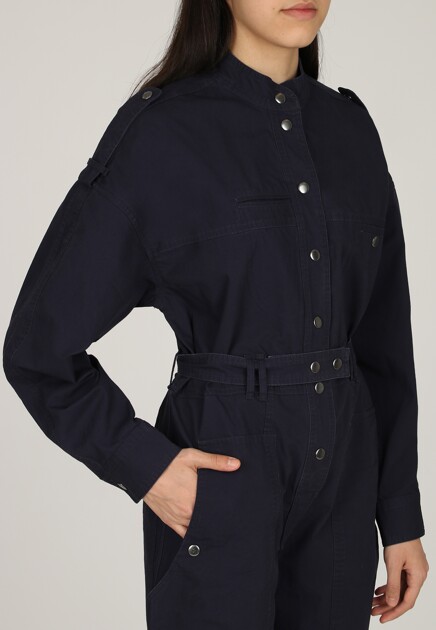 Комбинезон ISABEL MARANT ÉTOILE  - Хлопок - цвет фиолетовый