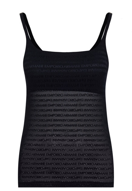 Сетчатая майка с логотипом  EMPORIO ARMANI Underwear