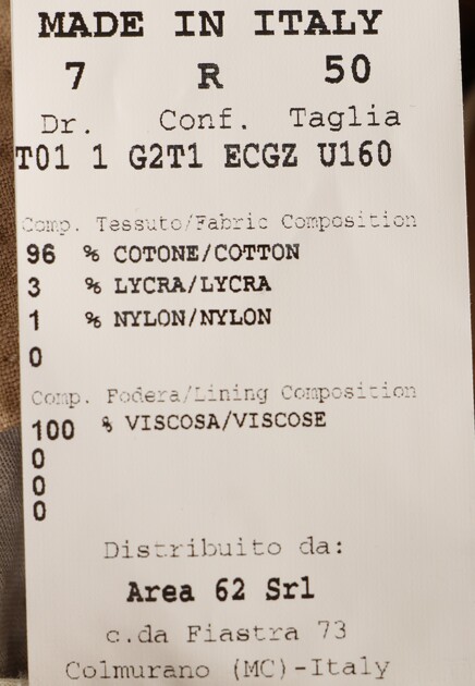 Пиджак TOMBOLINI 128015
