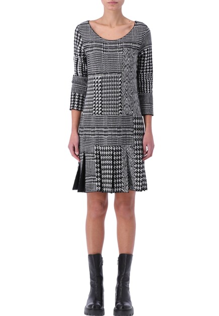 Платье в клетку ERMANNO SCERVINO