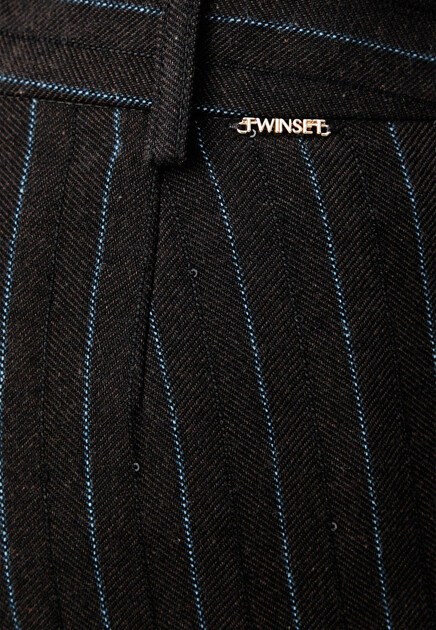 Брюки TWINSET Milano  - Вискоза - цвет коричневый
