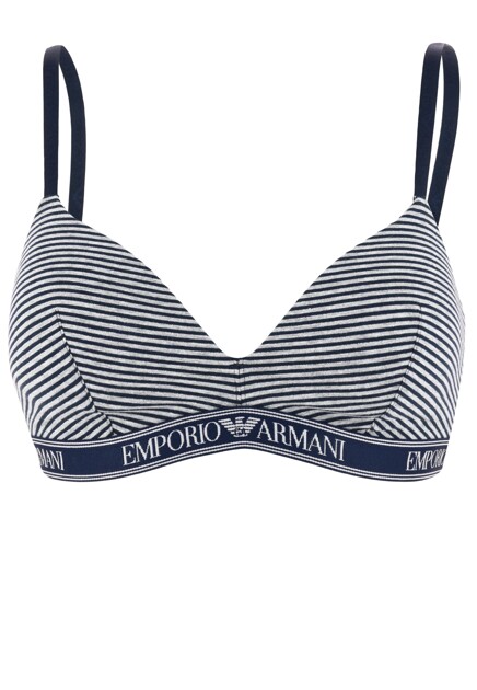 Бюстгальтер из хлопка EMPORIO ARMANI Underwear