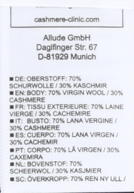 Повязка ALLUDE  - Шерсть, Кашемир