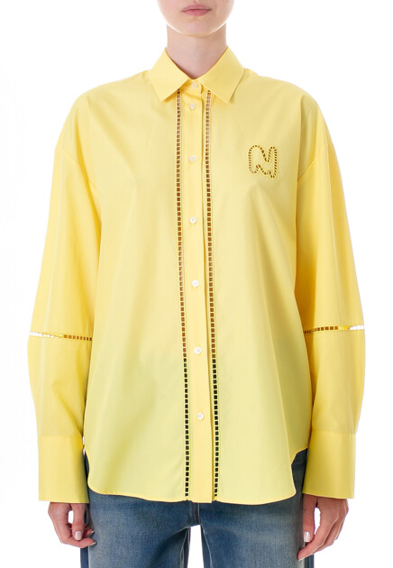 Асимметричная рубашка  MSGM