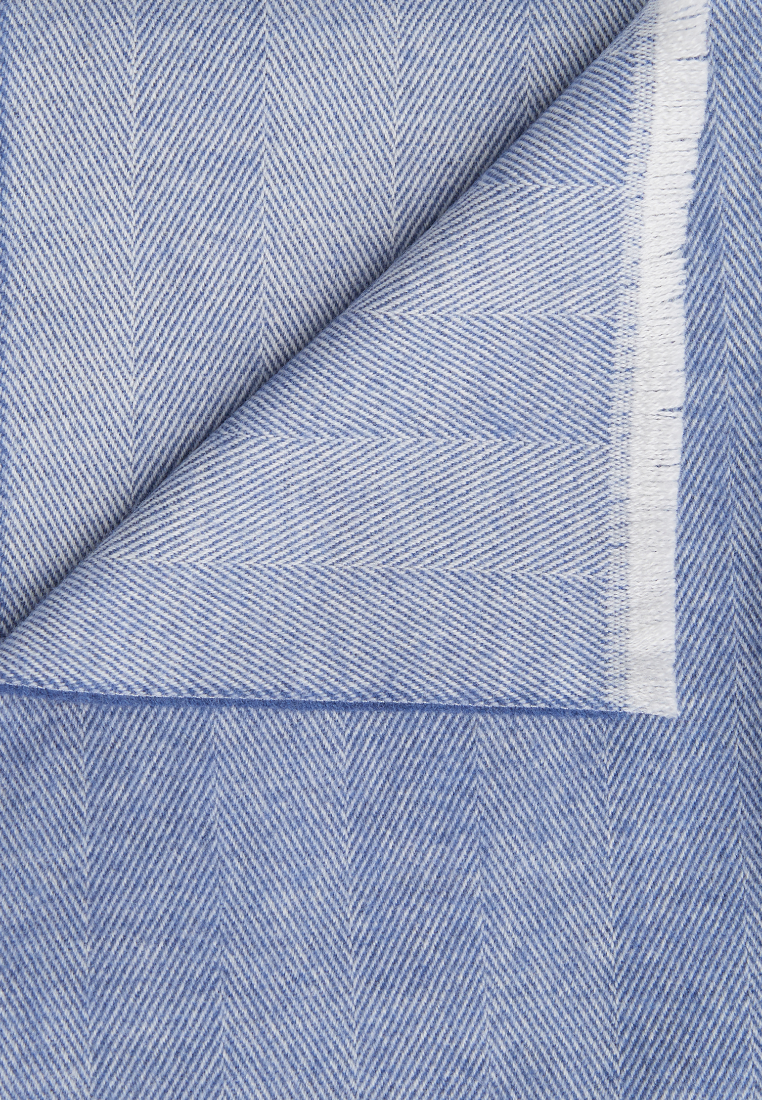 Голубой шарф CORNELIANI