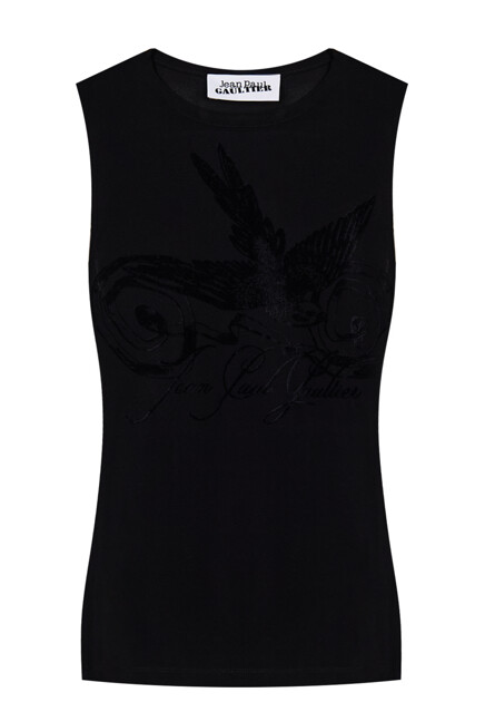 Топ из вискозы  JEAN PAUL GAULTIER