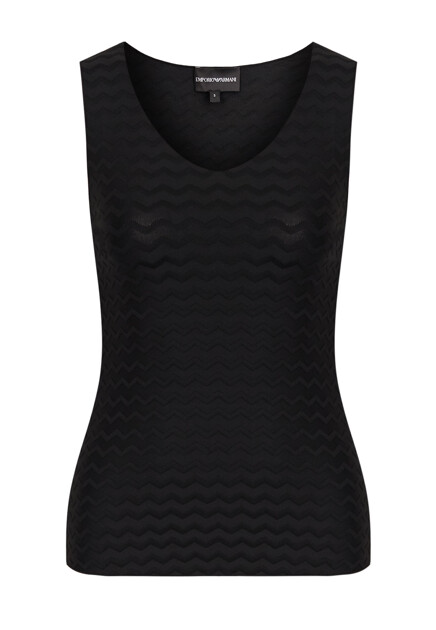 Фактурная майка  EMPORIO ARMANI