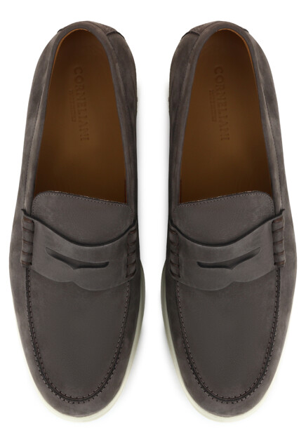 Лоферы CORNELIANI  - Кожа - цвет коричневый