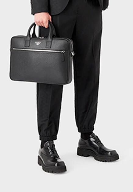 Портфель с логотипом EMPORIO ARMANI