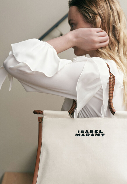 Сумка с логотипом ISABEL MARANT - ФРАНЦИЯ