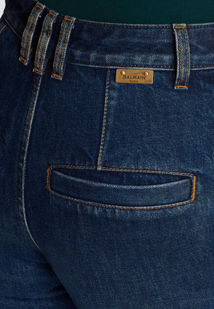 Джинсы клёш BALMAIN