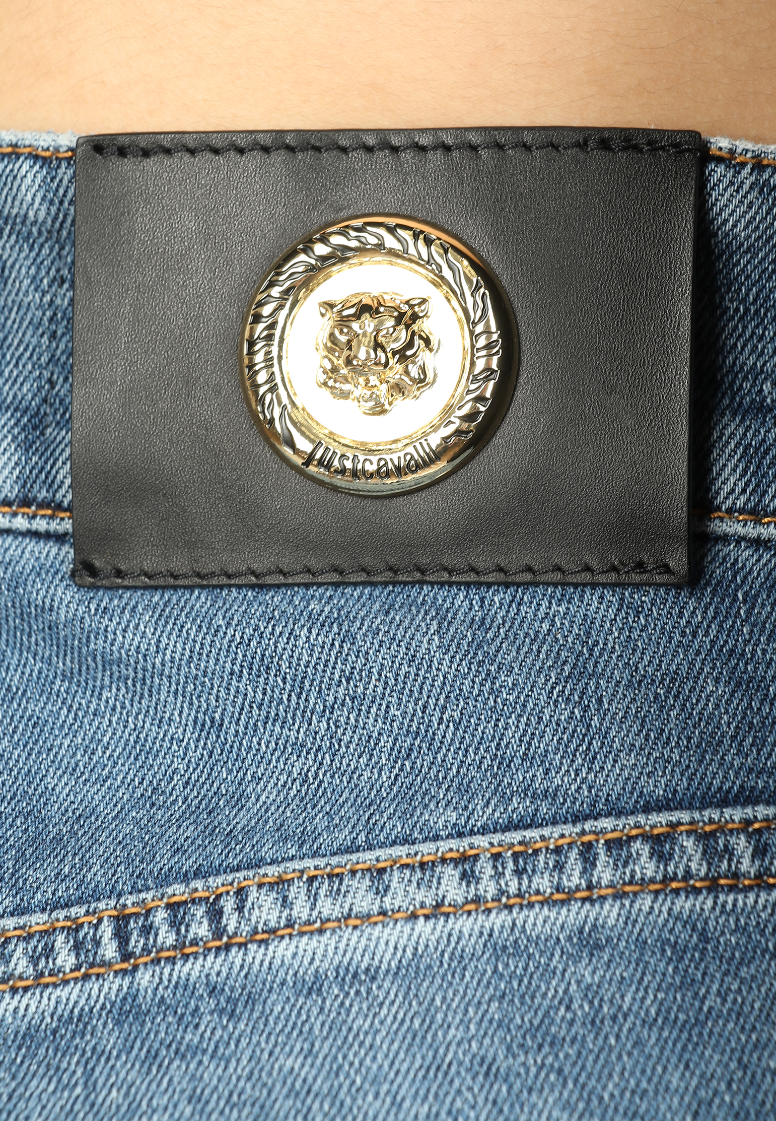 Джинсы клёш с завышенной посадкой JUST CAVALLI - ИТАЛИЯ